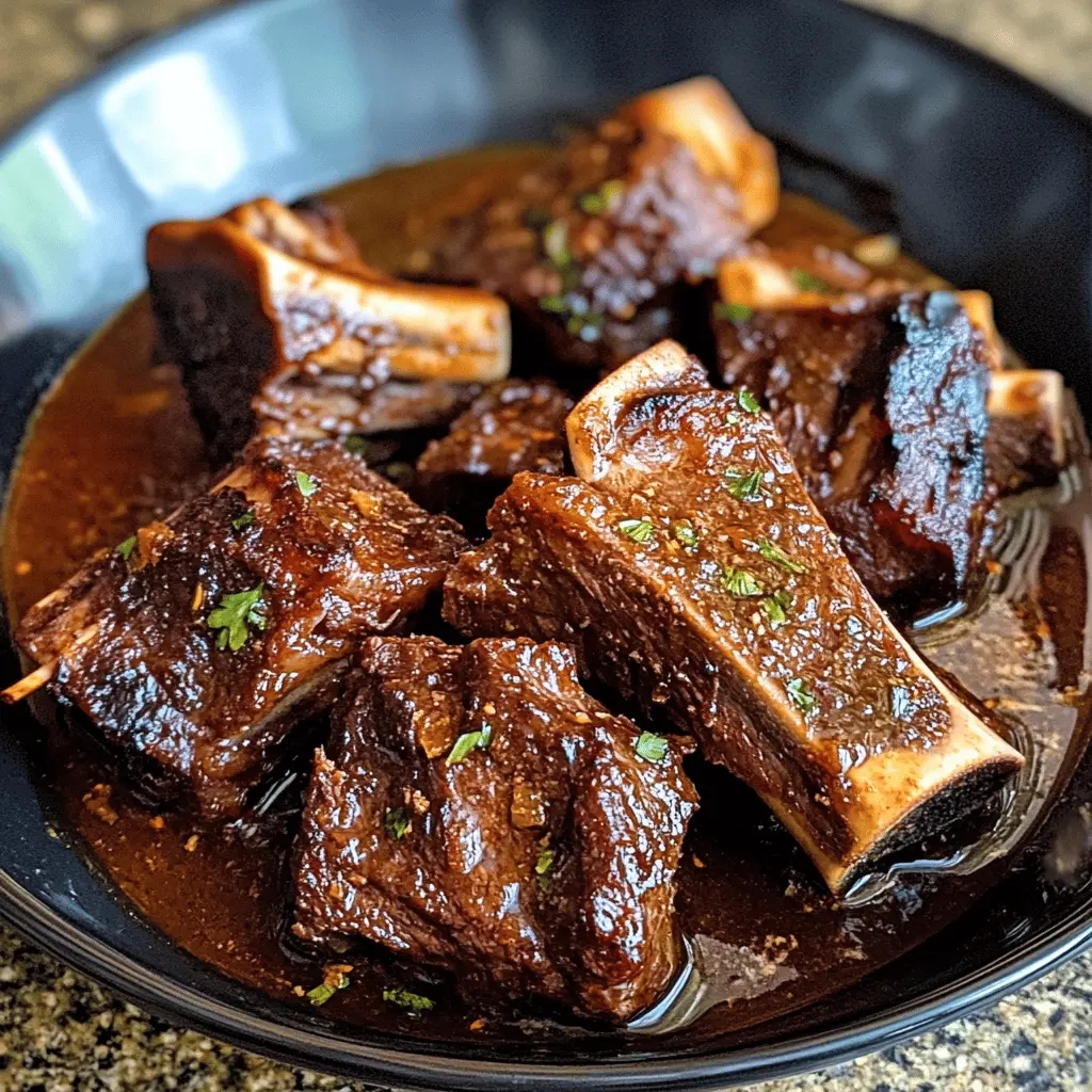 Get ready for tender, fall-off-the-bone Crockpot Beef Short Ribs that will warm your heart and delight your taste buds! With rich flavors from simple ingredients like beef broth, garlic, and aromatic herbs, this recipe brings comfort to any meal. Perfect for cozy dinners or special occasions, don’t forget to save this recipe for your next family gathering!