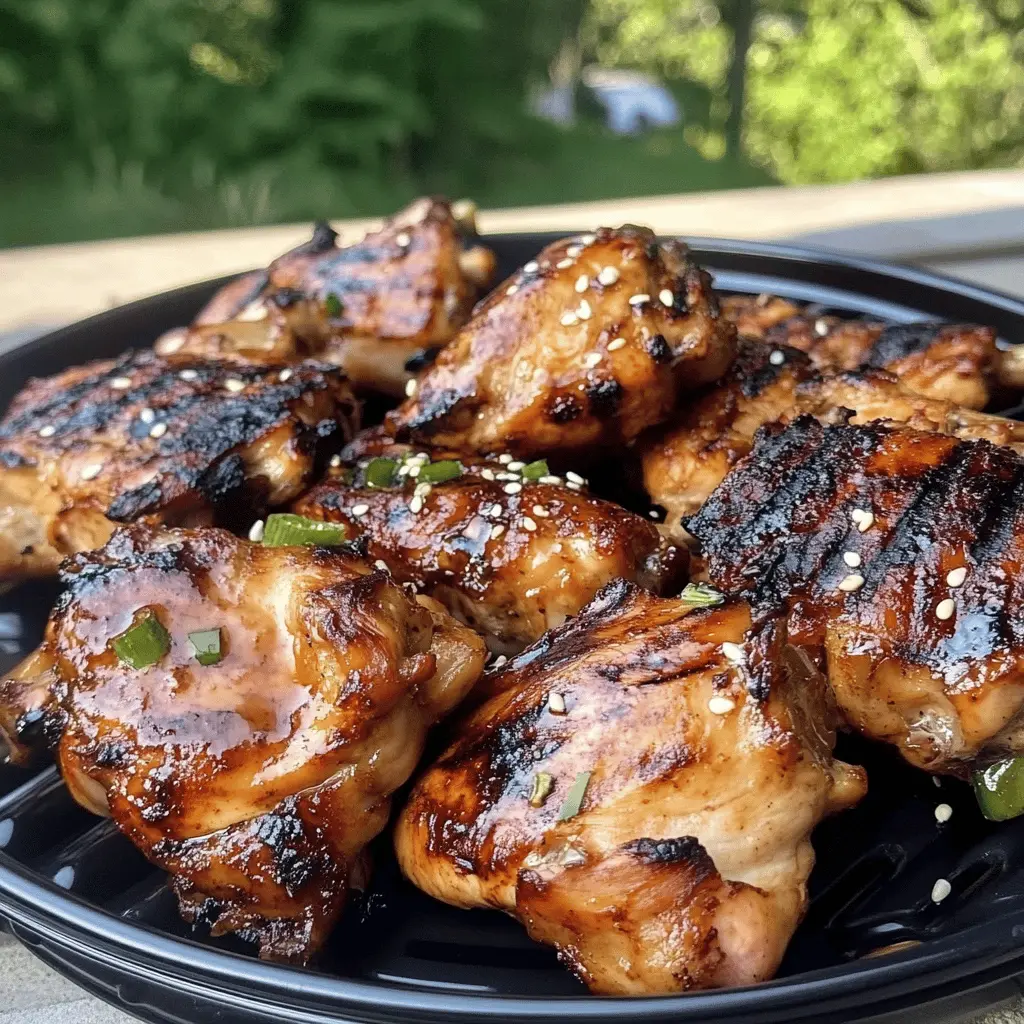 This Grilled Asian Chicken is bursting with mouthwatering flavors! Made with tender chicken marinated in a delicious mix of soy sauce, ginger, and garlic, it’s perfect for summer BBQs or a quick weeknight dinner. Easy to prepare and always a crowd-pleaser, save this recipe for your next family gathering or get-together! 🍗✨