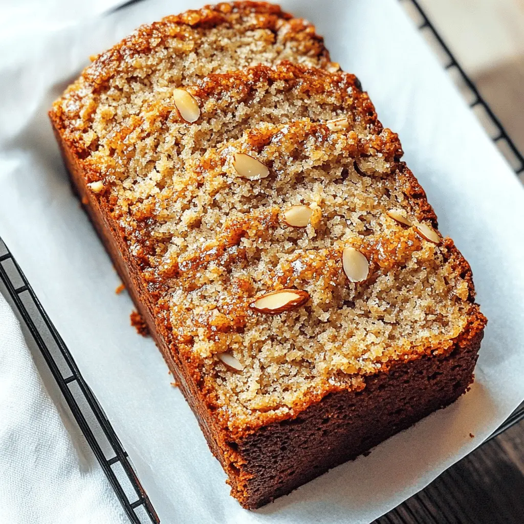 Looking for a delicious and healthy twist on classic banana bread? This Almond Flour Banana Bread is gluten-free, moist, and packed with flavor! Made with ripe bananas and nutty almond flour, it’s perfect for breakfast or a snack. Save this recipe for your next brunch or cozy morning. Enjoy a slice today!