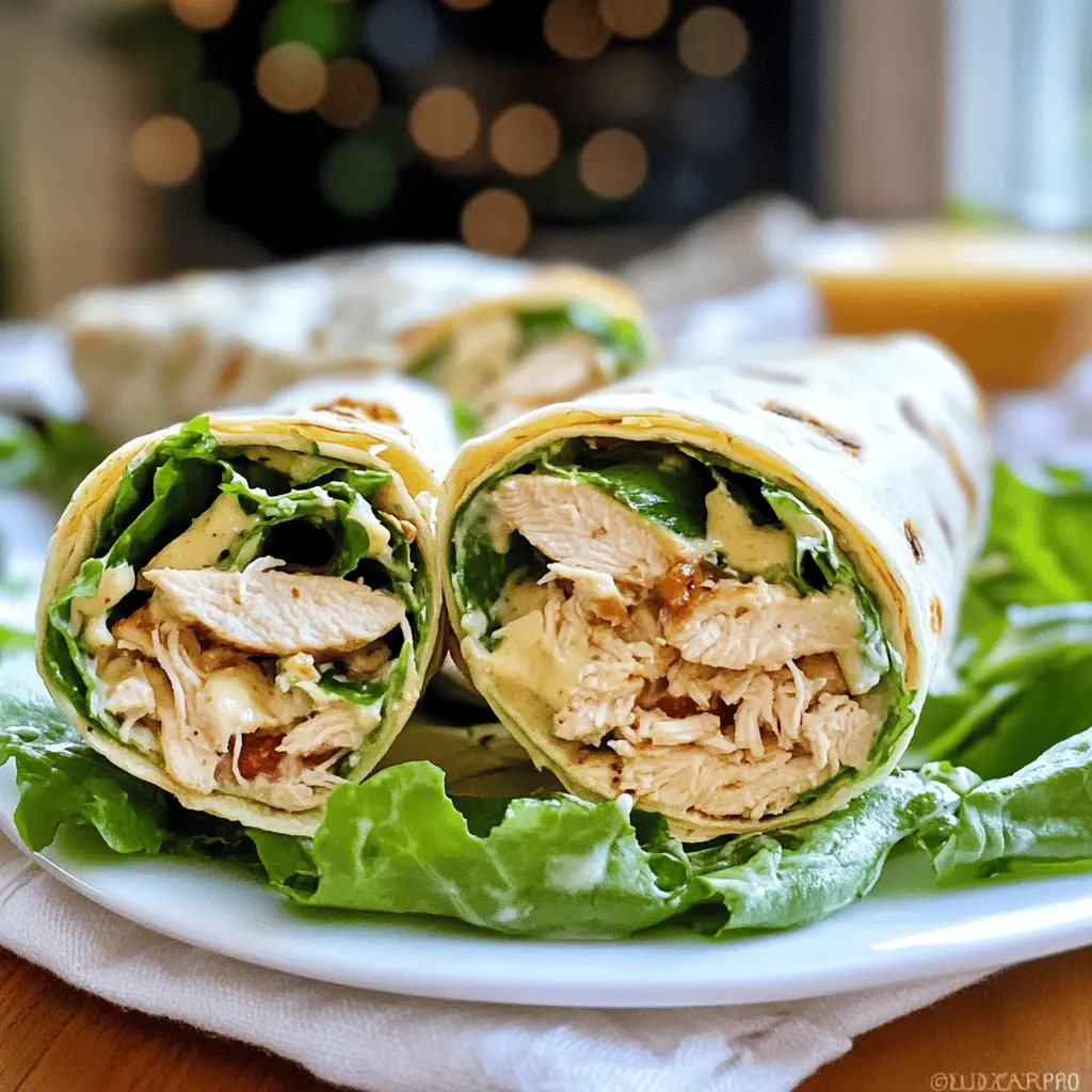Get ready for an easy dinner with these delicious Crock Pot Chicken Caesar Wraps! Juicy chicken slow-cooked in a zesty Caesar dressing makes for a perfect filling in soft tortillas. Great for a quick family meal or casual gatherings with friends. Save this recipe for a tasty treat any night of the week!