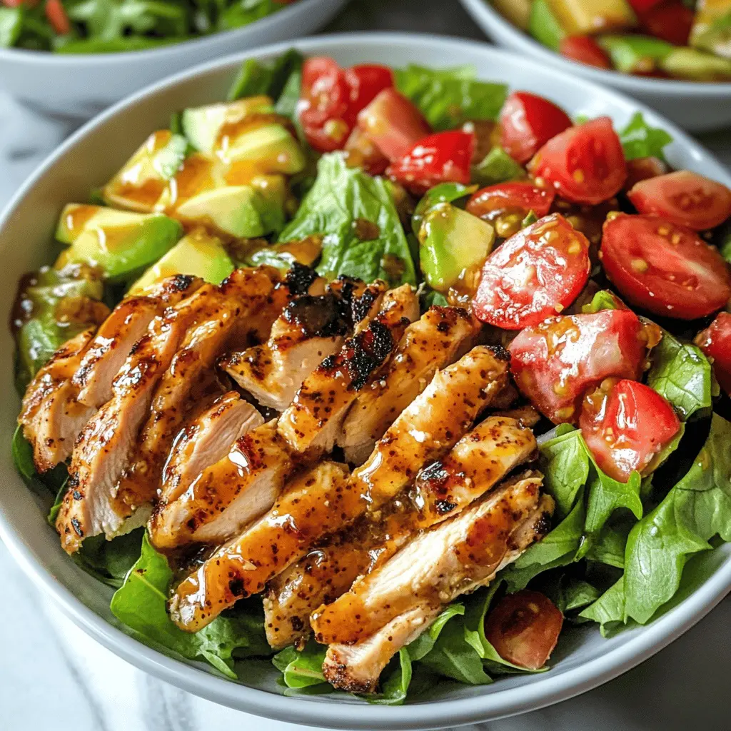 Say goodbye to boring salads! This Honey Mustard Chicken Salad is a delightful mix of tender chicken, crunchy veggies, and a sweet, tangy honey mustard dressing that takes flavor to the next level. Perfect for lunch or a light dinner, it's both satisfying and refreshing. Save this recipe for a quick and healthy meal that's bursting with taste!
