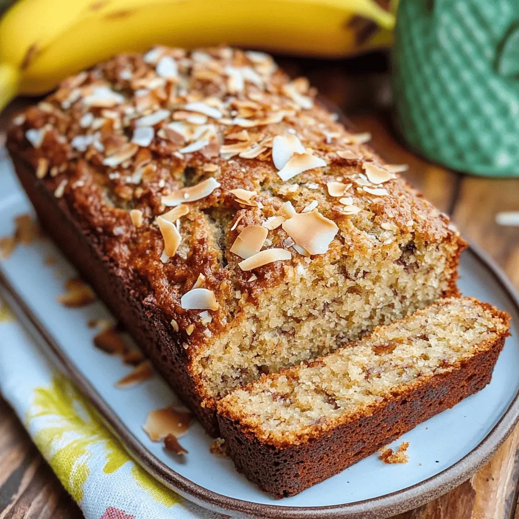This Hummingbird Banana Bread is a delightful twist on a classic favorite! Packed with ripe bananas, crushed pineapple, and topped with toasted coconut, it brings a tropical vibe to your baking. Perfect for breakfast or a snack, this moist and flavorful loaf will surely brighten your day. Save this recipe for your next baking adventure and share it with friends and family!
