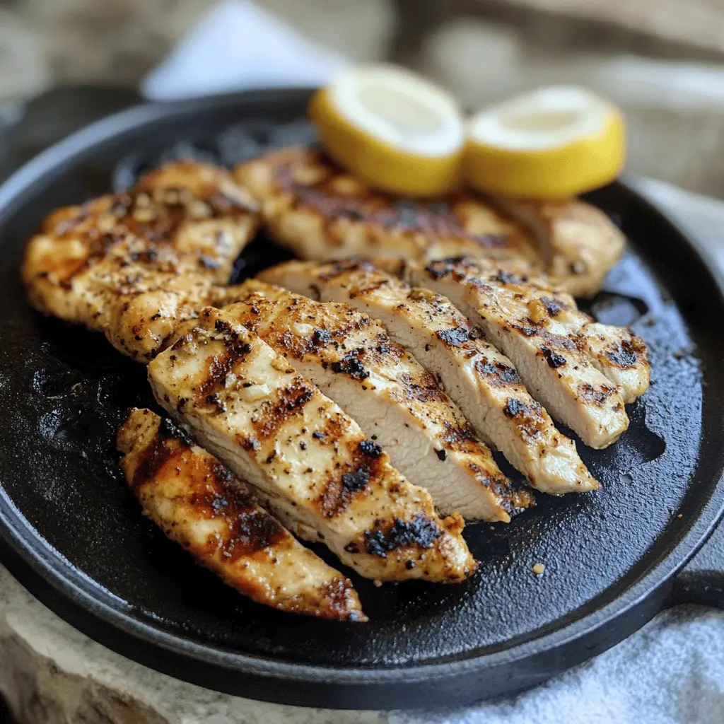 Juicy Blackstone griddle chicken breasts are just what you need for quick weeknight dinners! With simple spices and a quick grilling method, you’ll get tender, flavorful chicken every time. Perfect for salads, sandwiches, or served with your favorite sides. Save this recipe for your next meal prep or summer BBQ!