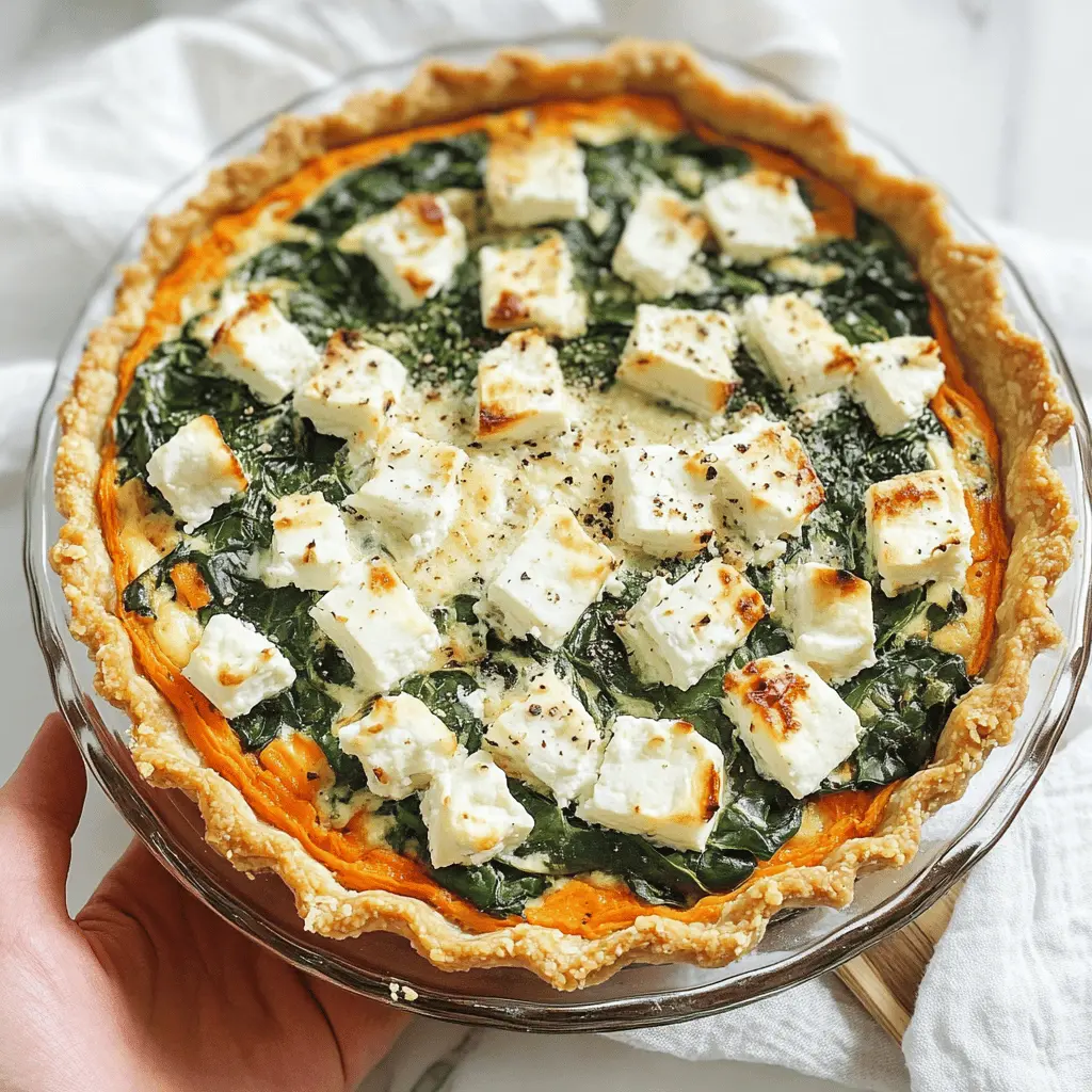 Looking for a delicious twist on brunch? Try this Spinach & Feta Quiche with a Sweet Potato Crust! Packed with vibrant spinach and creamy feta, this recipe is perfect for a cozy gathering or a hearty breakfast. It’s gluten-free and full of flavor that everyone will love. Save this pin for your next brunch party or family breakfast!
