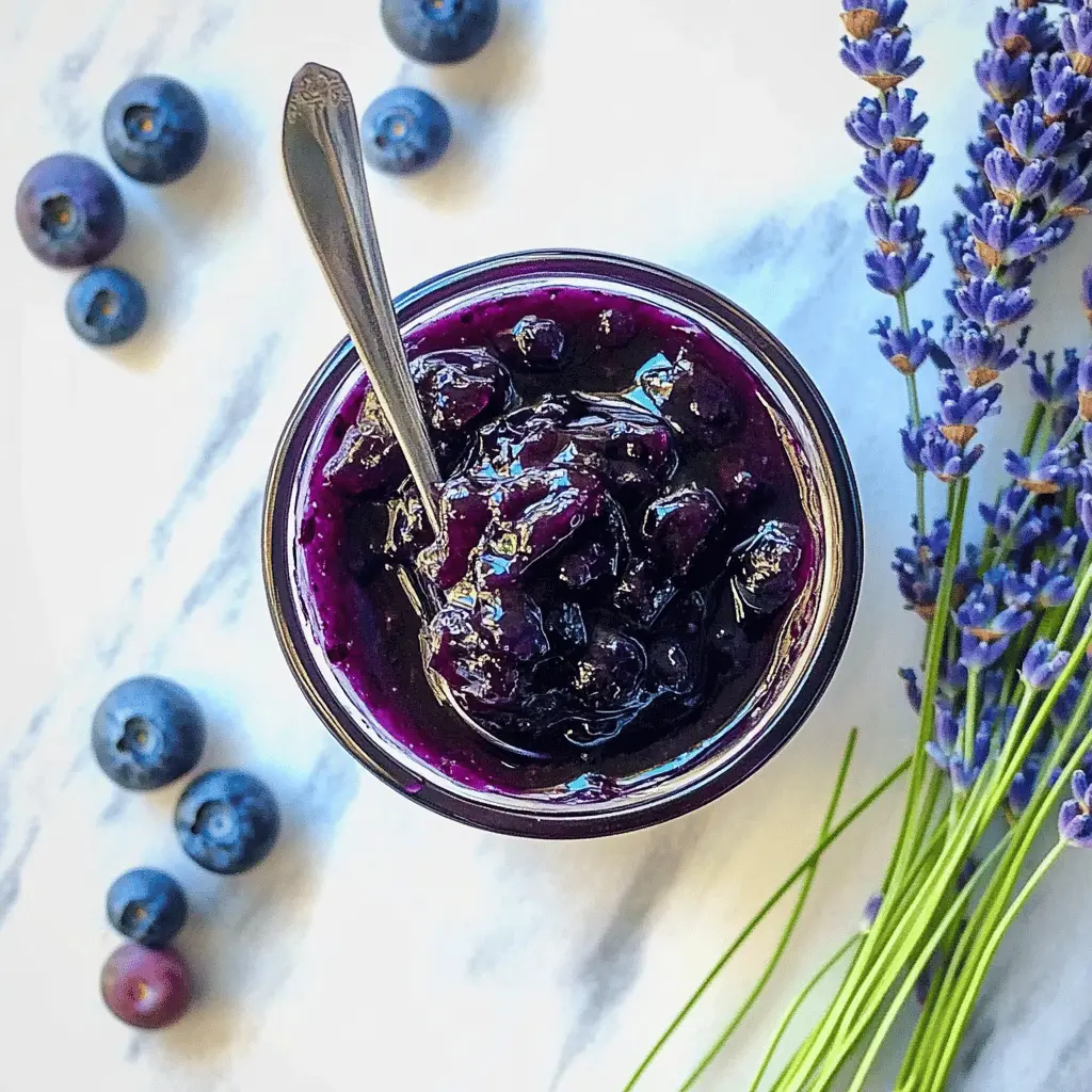 Easy Blueberry Lavender Jam Recipe