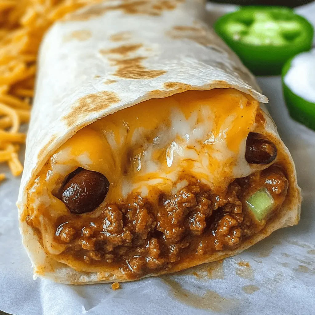 Easy Copycat Taco Bell Chili Cheese Burrito Recipe