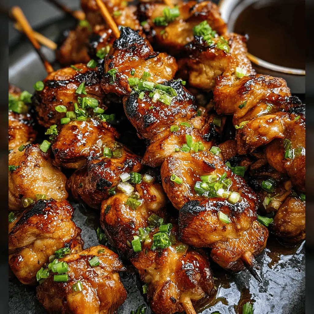 Easy Epic Teriyaki Chicken Skewers Recipe