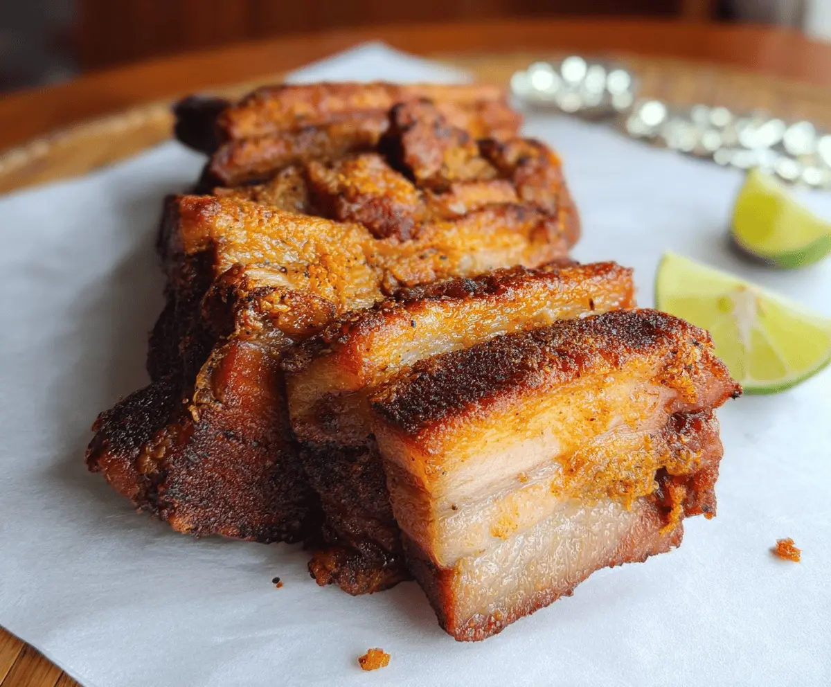 Easy Colombian-Style Pork Belly Recipe