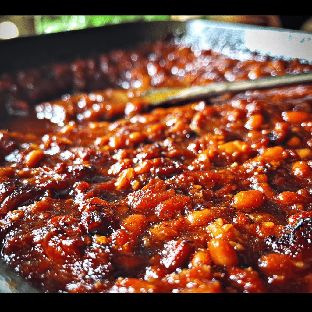 Best Ever Easy Cowboy Baked Beans Recipe