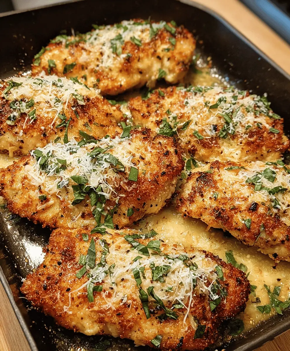 Easy Garlic Parmesan Blackstone Chicken