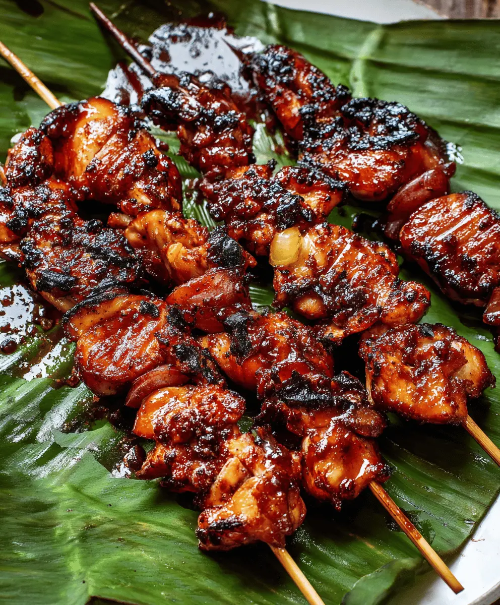 Easy Filipino Chicken Barbecue Recipe