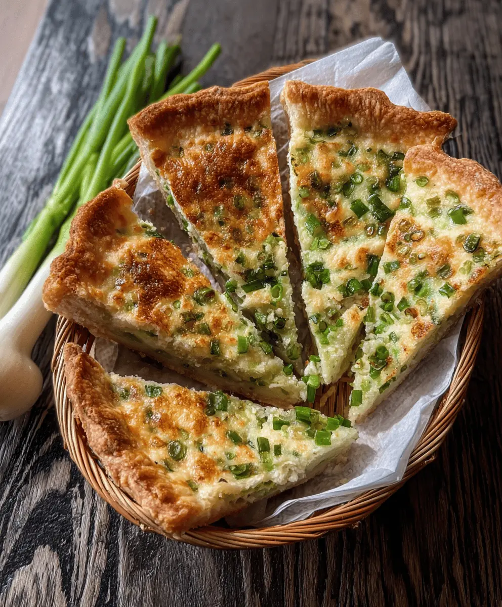 Easy Green Onion Pie Recipe for Any Meal