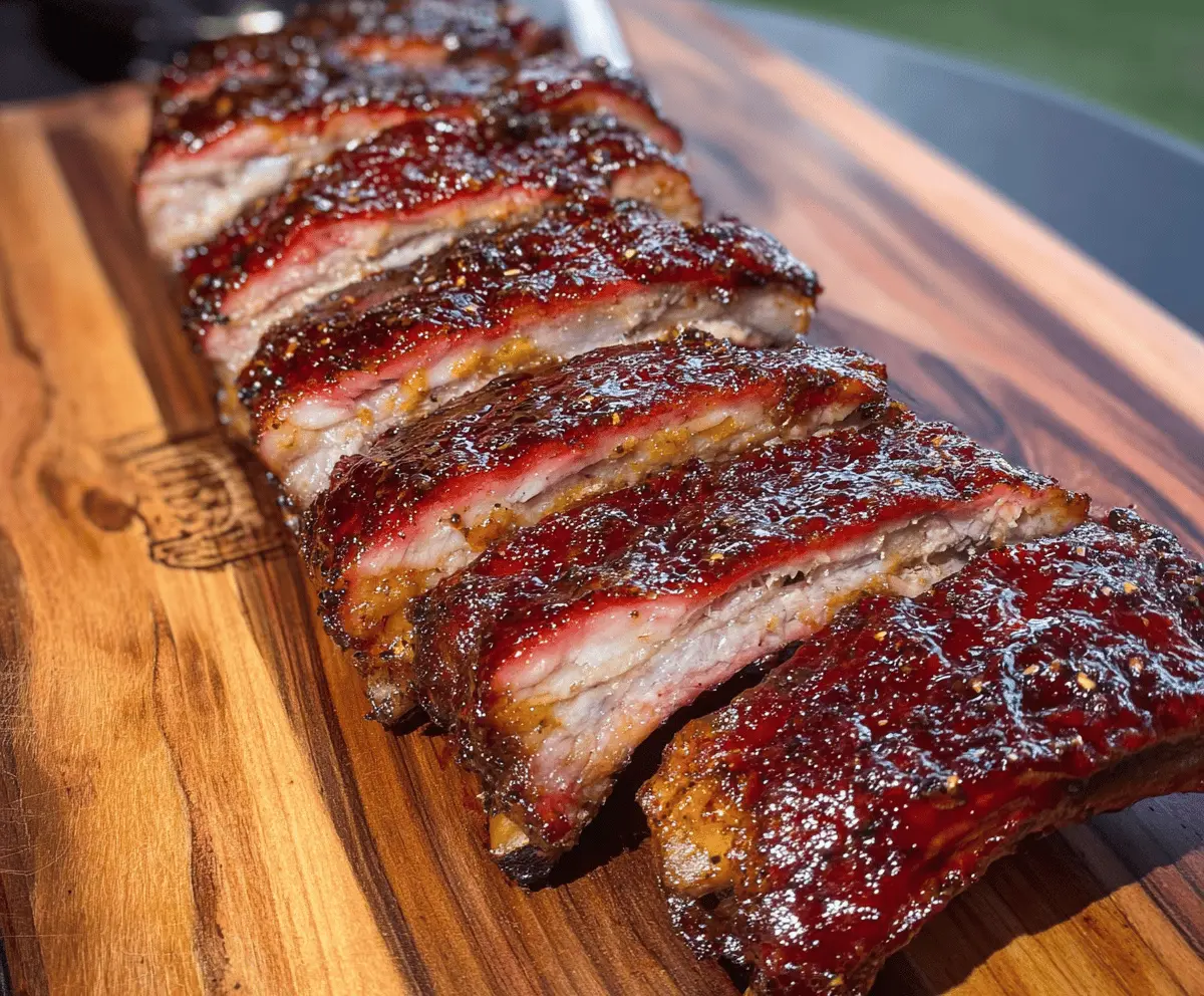 Easy and Tender Best Smoked Pork Ribs Recipe