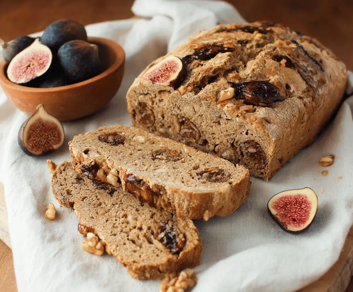 Fresh Fig and Walnut Bread Recipe for Fall