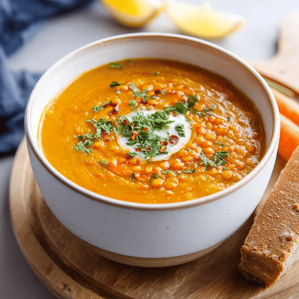 Easy Carrot and Lentil Soup Recipe for Healthy Meals
