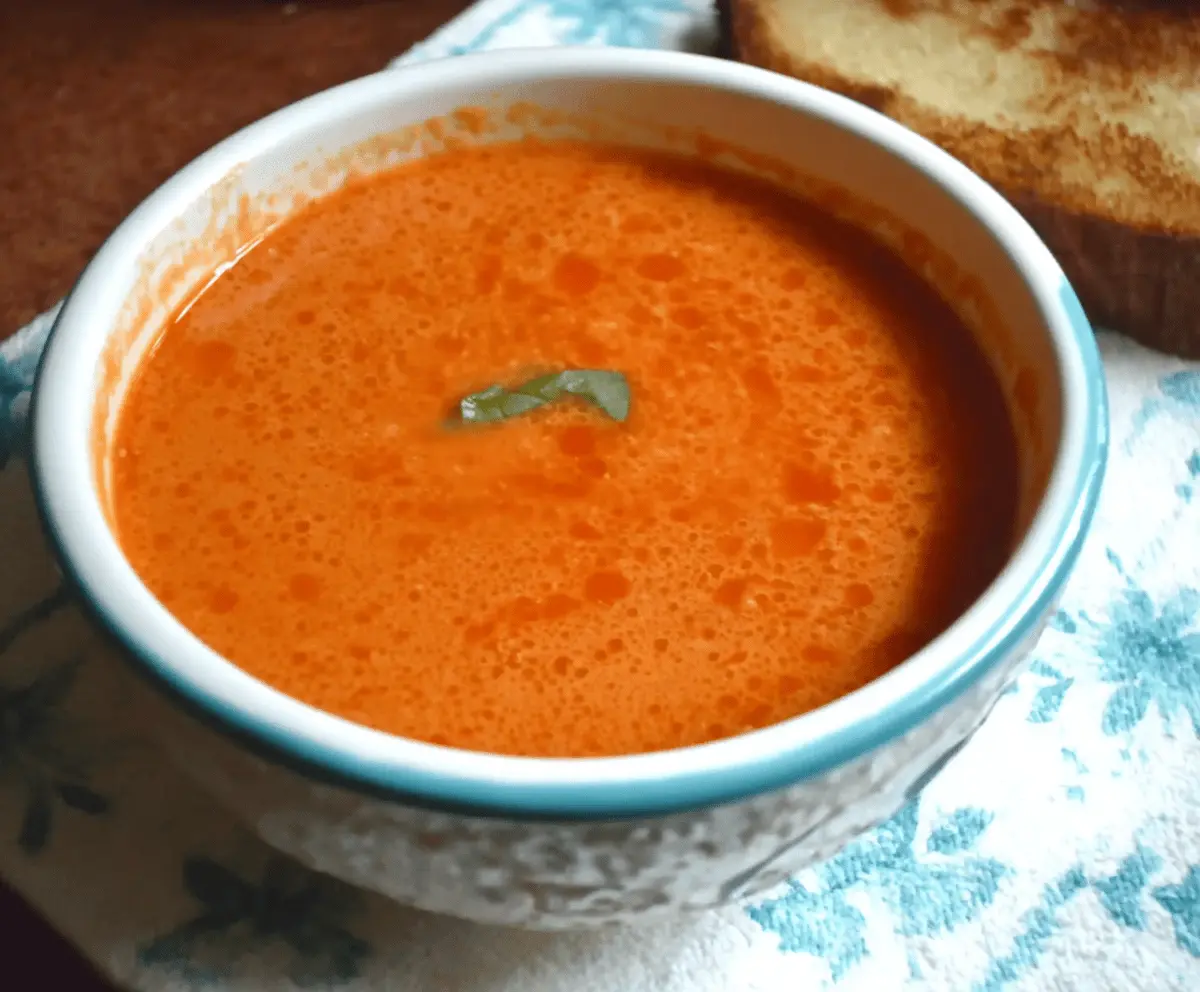 Grandma’s Classic Vintage Tomato Soup Recipe