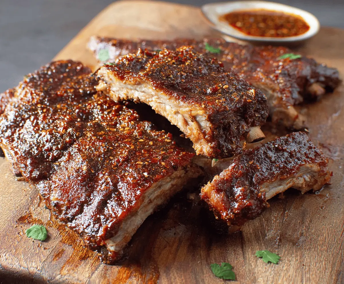 Super Tender Dry Rub Baked Ribs Recipe