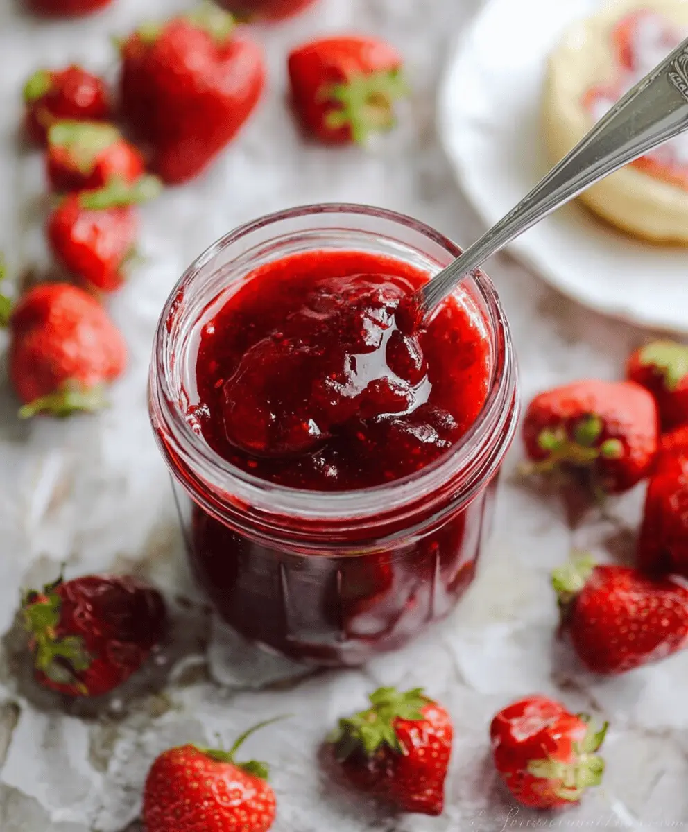 Easy Small Batch Strawberry Jam Recipe