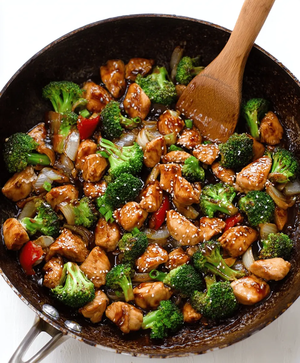 Easy Honey Garlic Chicken Stir Fry Recipe