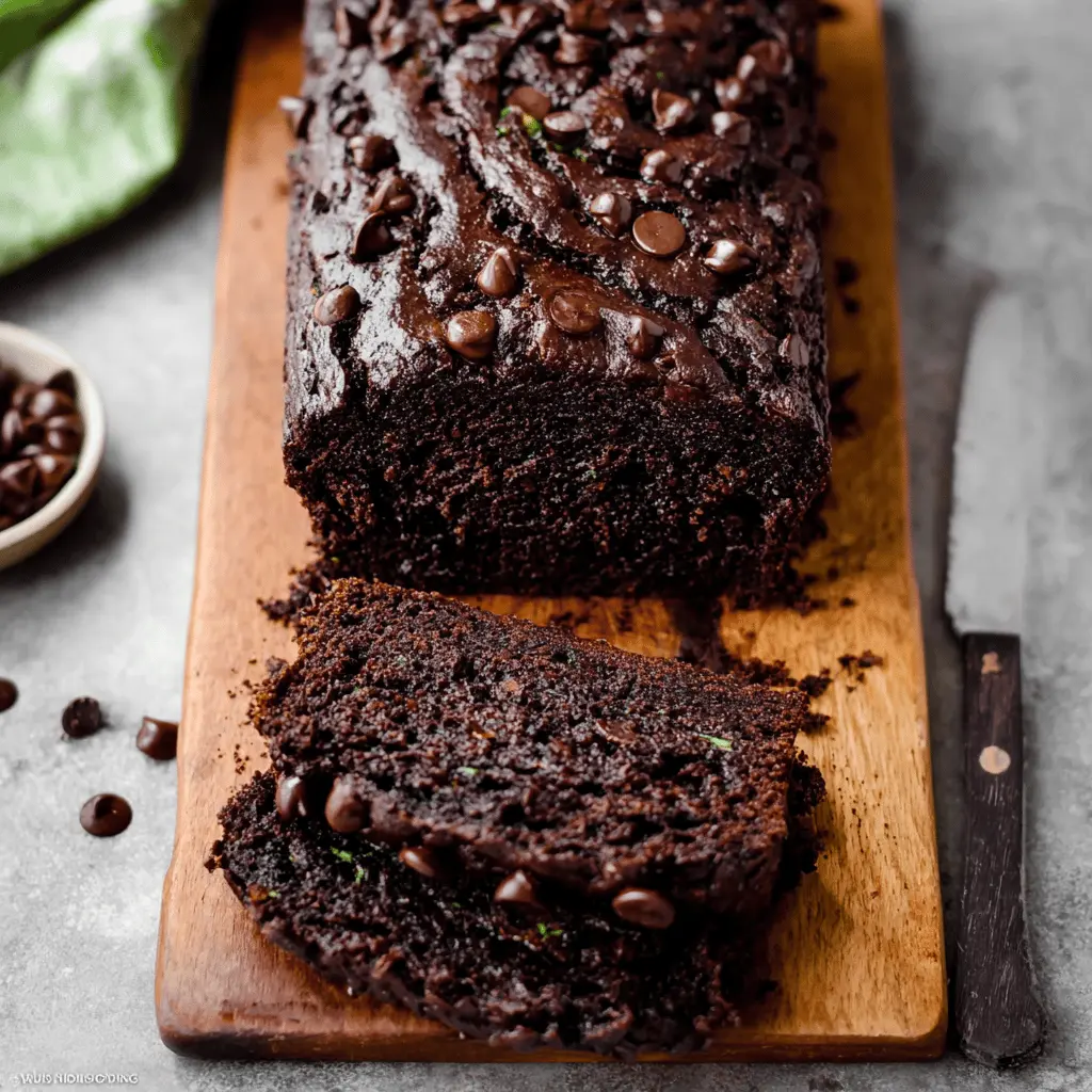 Moist Chocolate Zucchini Bread Recipe