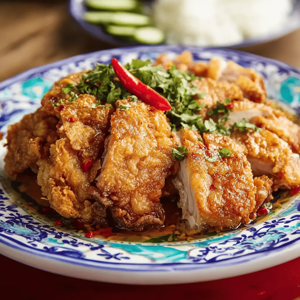 Crispy Gai Tod Thai Fried Chicken Recipe