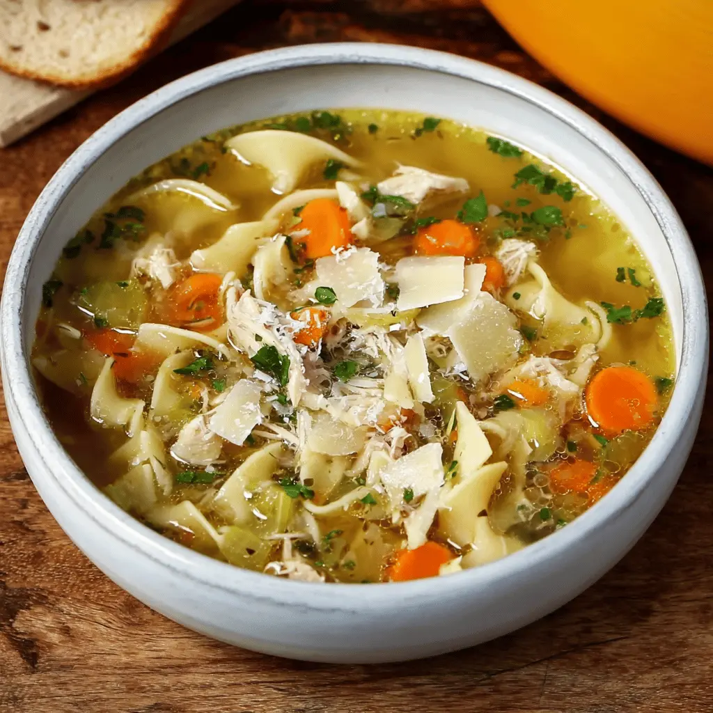Classic Chicken Noodle Soup Recipe for Comfort and Warmth