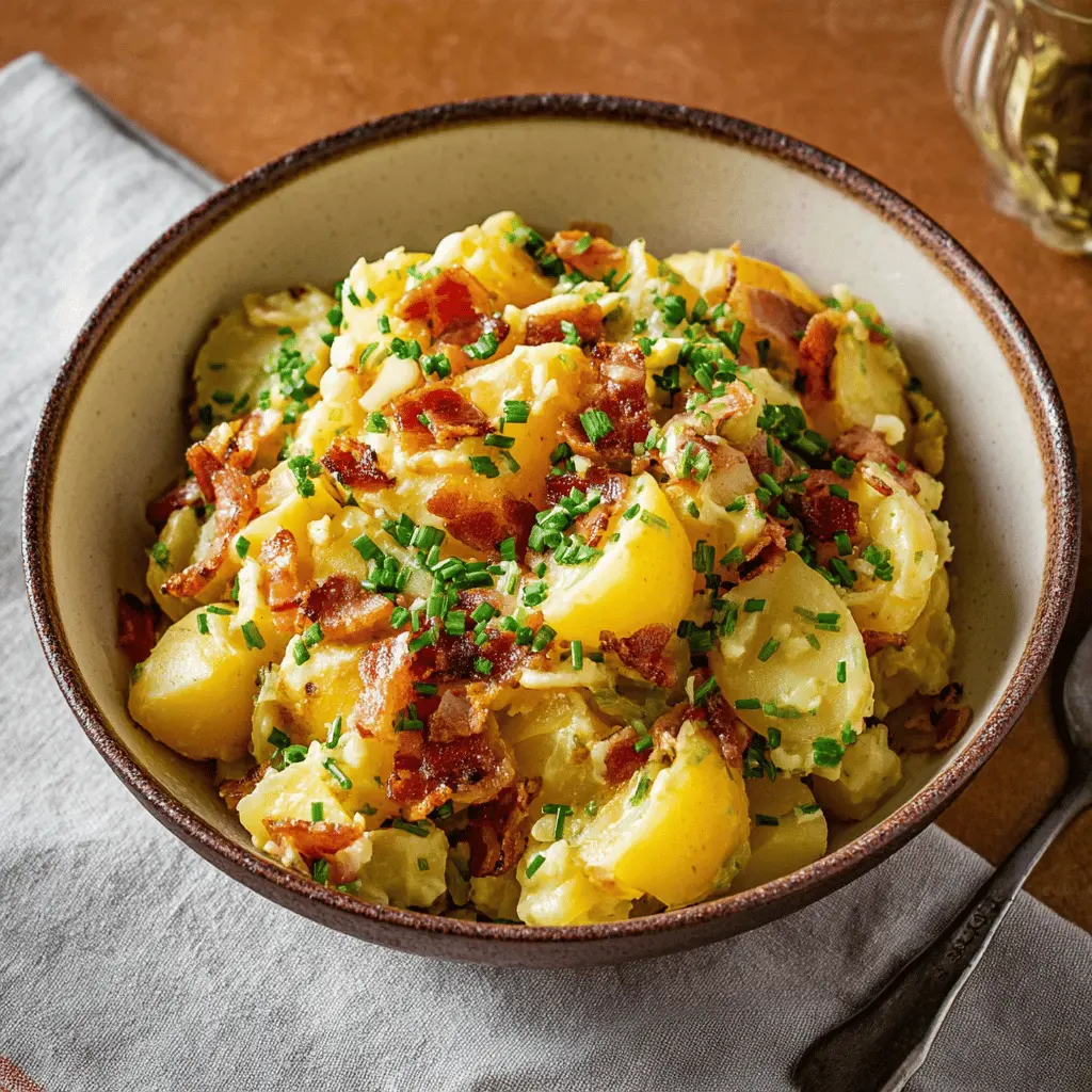 Easy Old-Fashioned German Potato Salad Recipe
