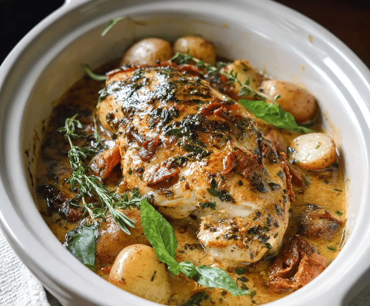 Easy Crock Pot Marry Me Chicken Recipe