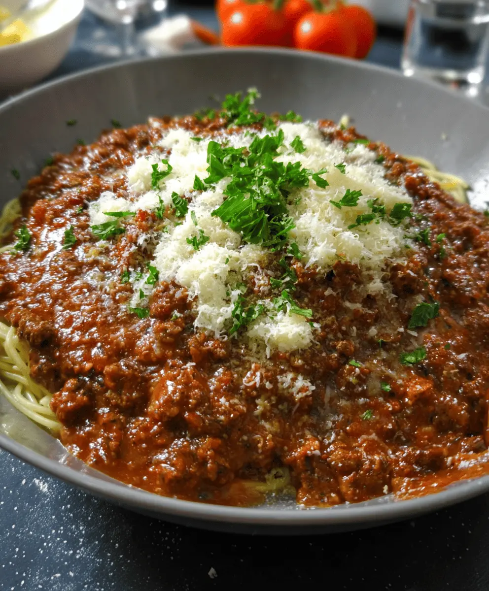 Carmine’s Classic Bolognese Sauce Recipe