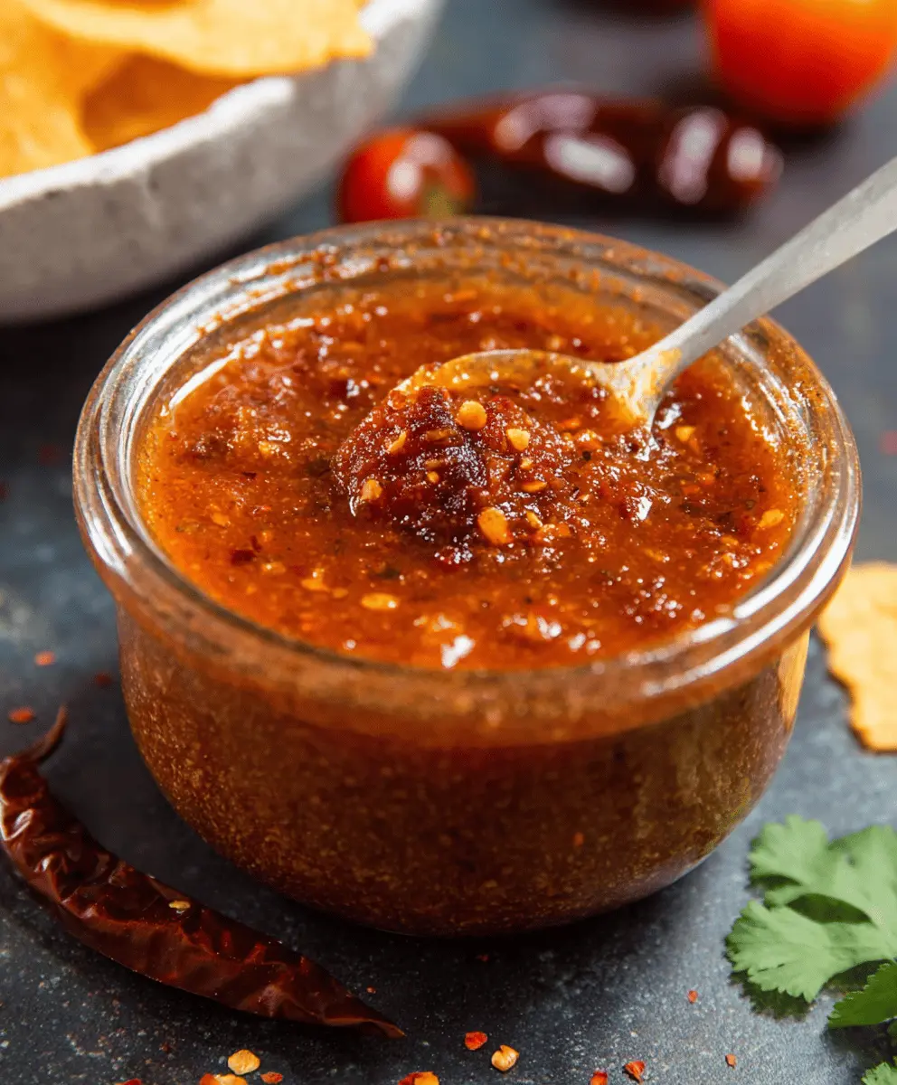Authentic Chile Morita Salsa Recipe