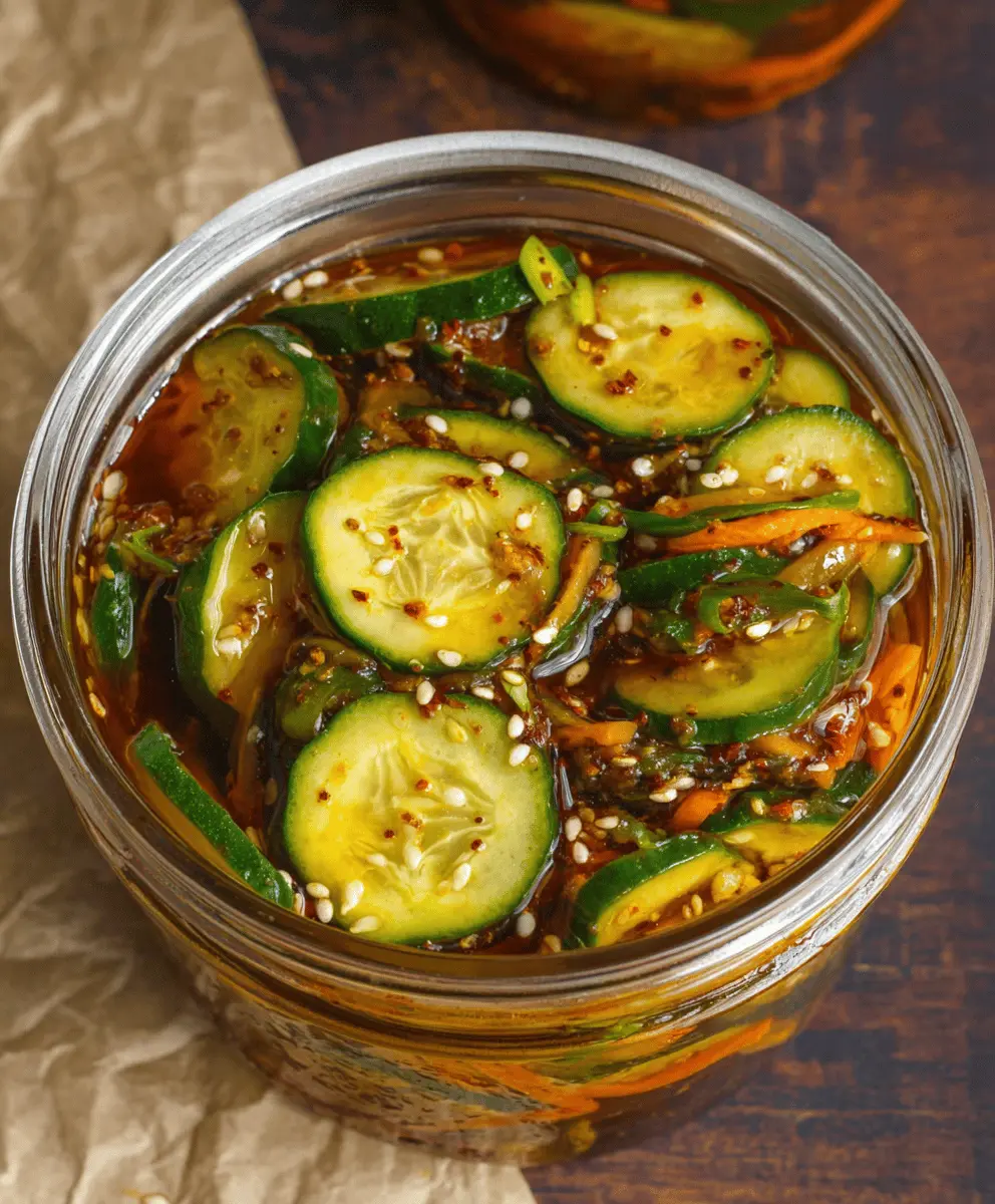 Easy Korean Pickles Recipe for Beginners
