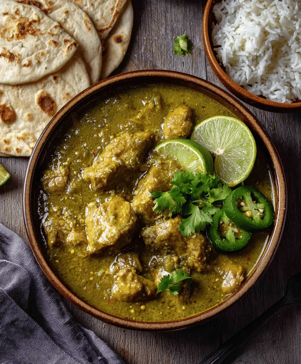 Easy Chile Verde Recipe for Tender Pork