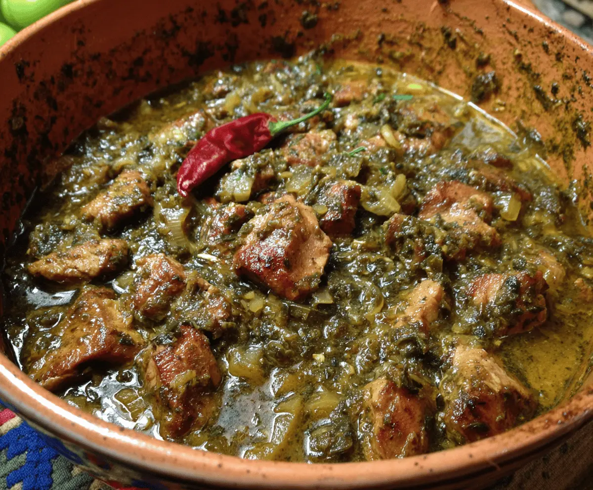 Award-Winning Chile Verde Recipe for Dinner