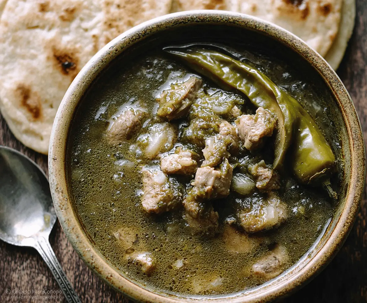 Authentic Chile Verde Recipe with Tender Pork