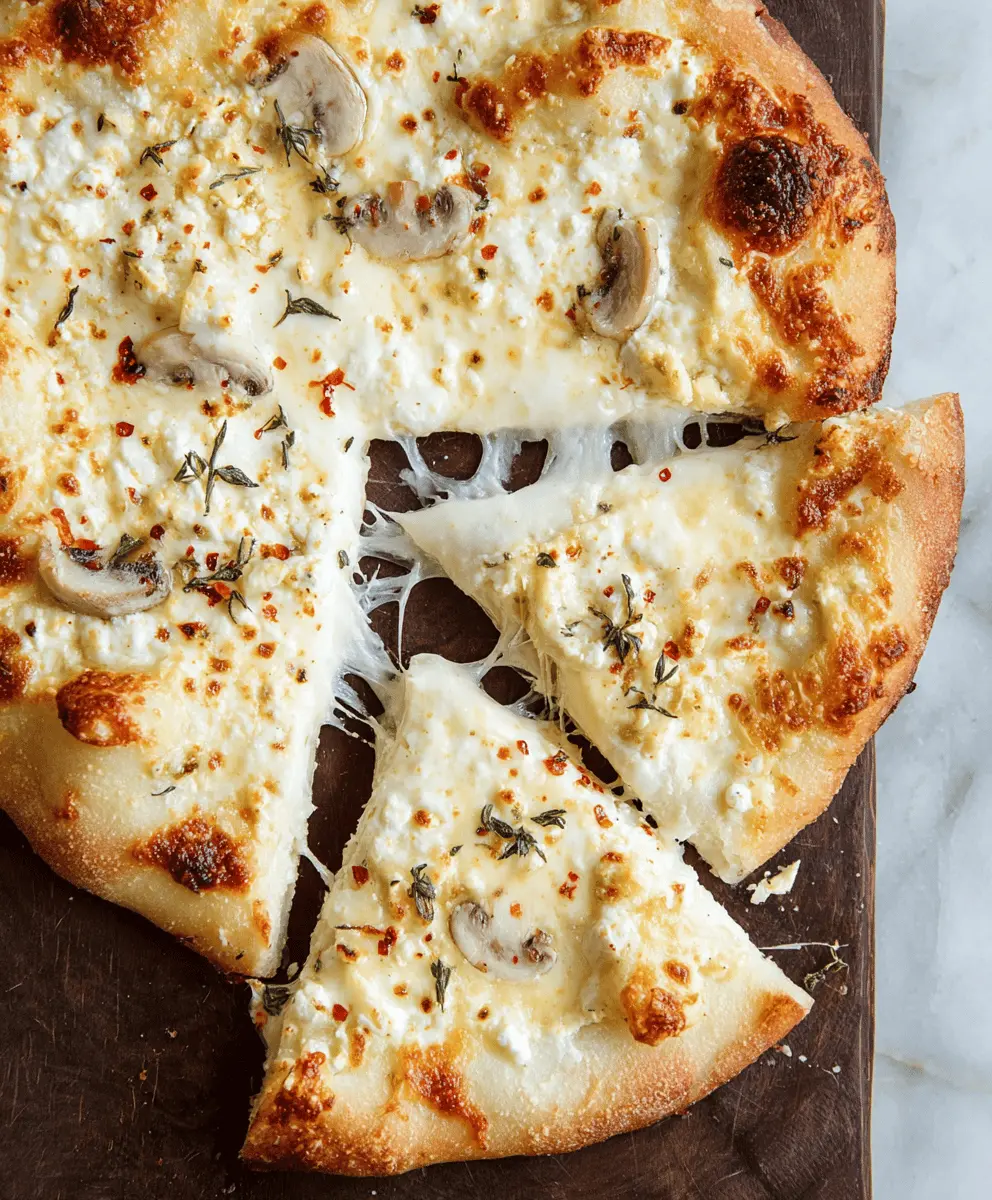 Easy Homemade White Pizza Recipe