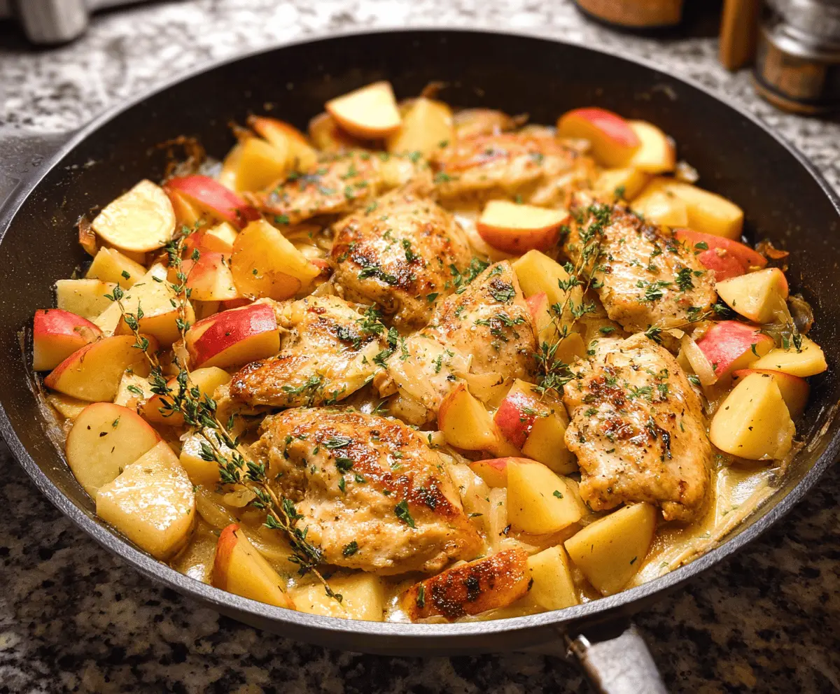 Apple Chicken Skillet