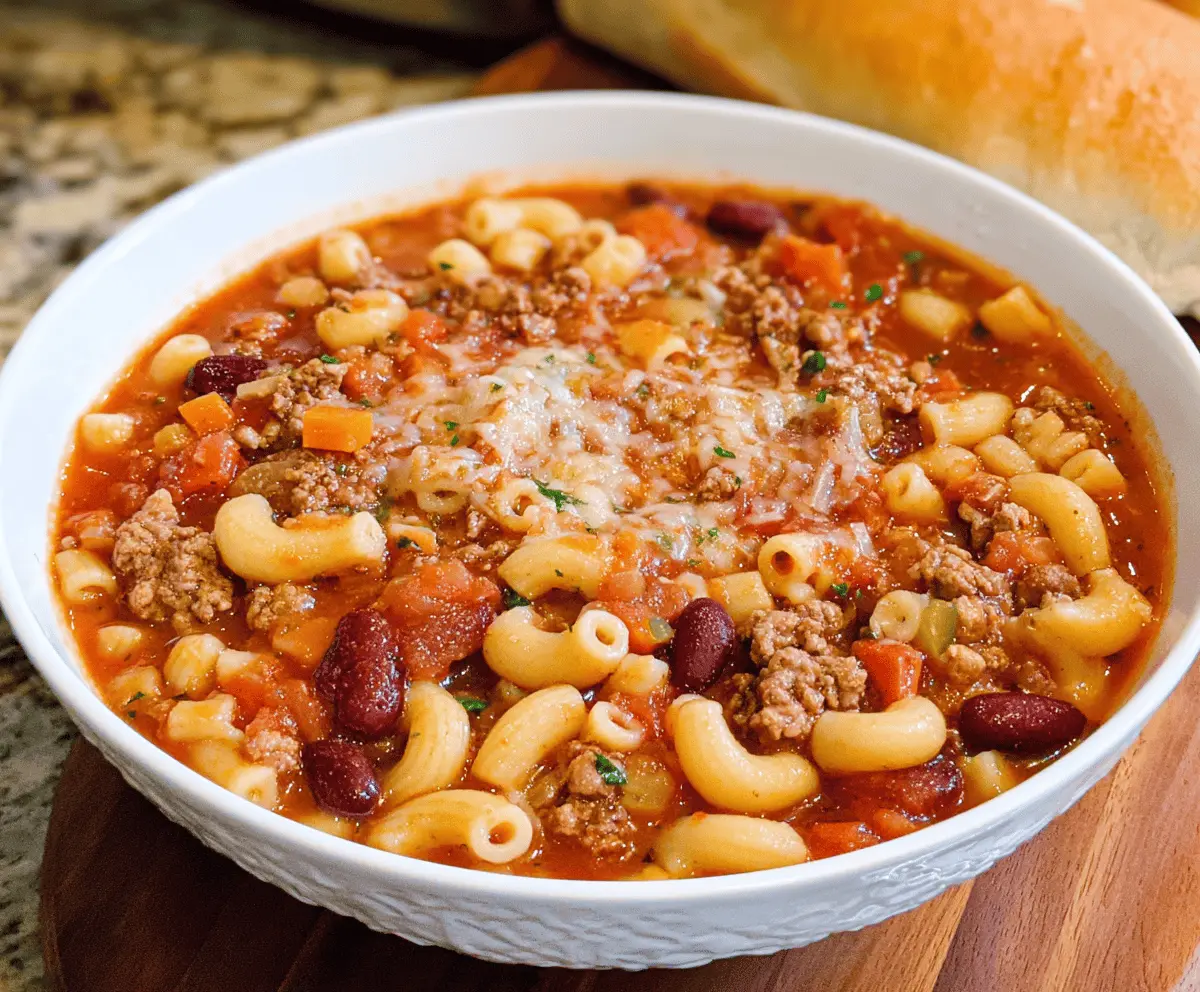 Pasta e Fagioli soup