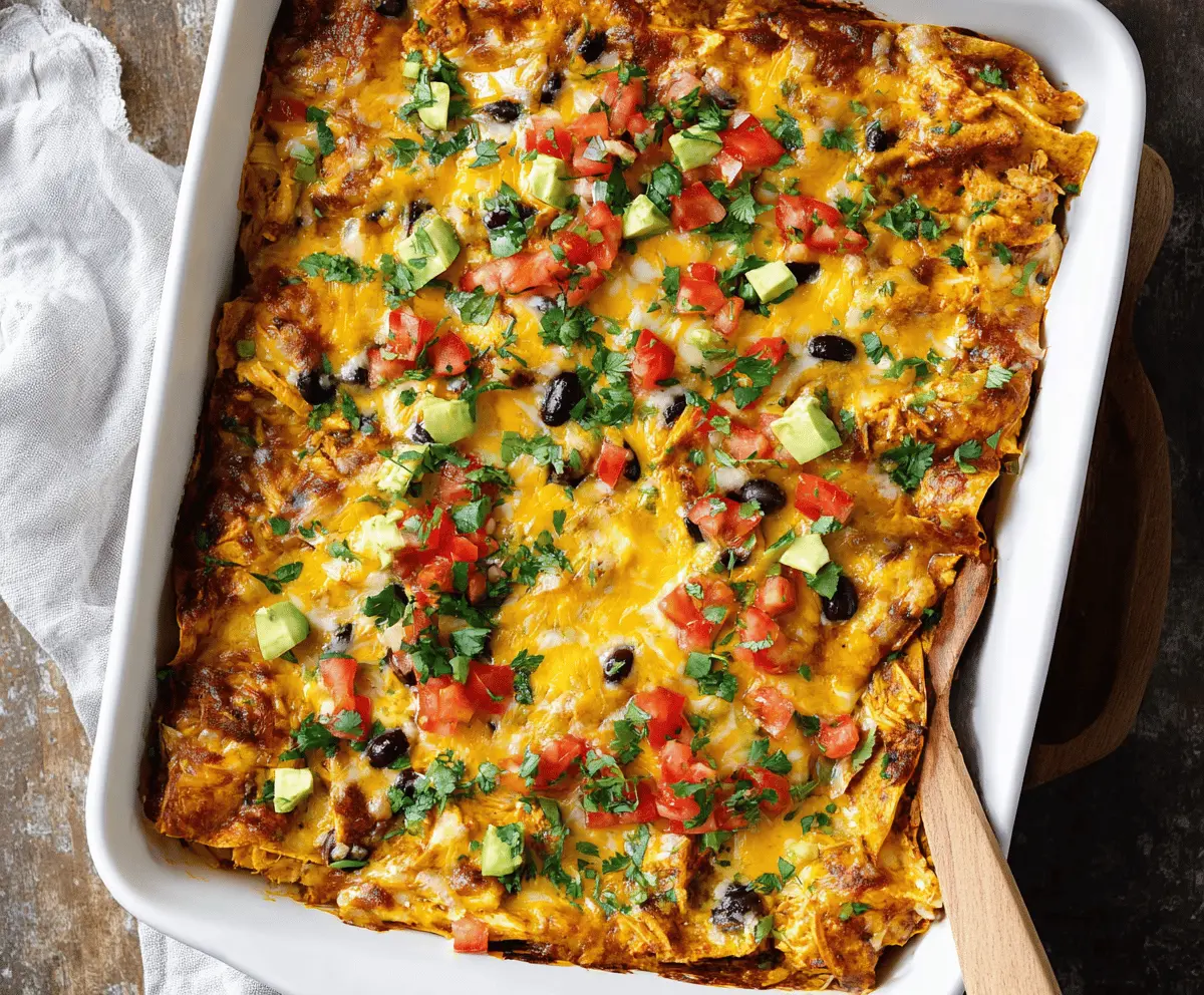 Chicken Enchilada Casserole