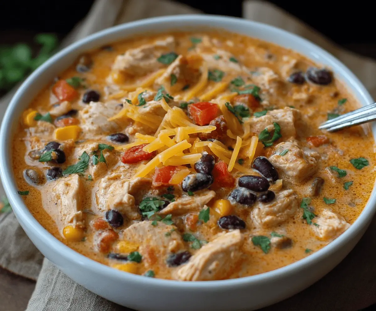 Cream Cheese Chicken Chili Recipe