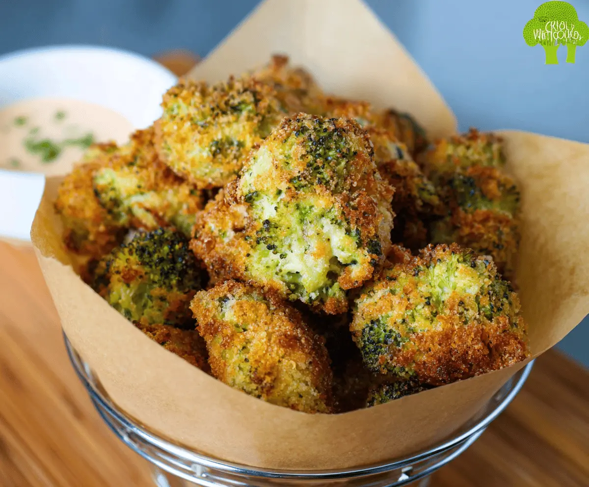 Crispy Broccoli Cheddar Popper
