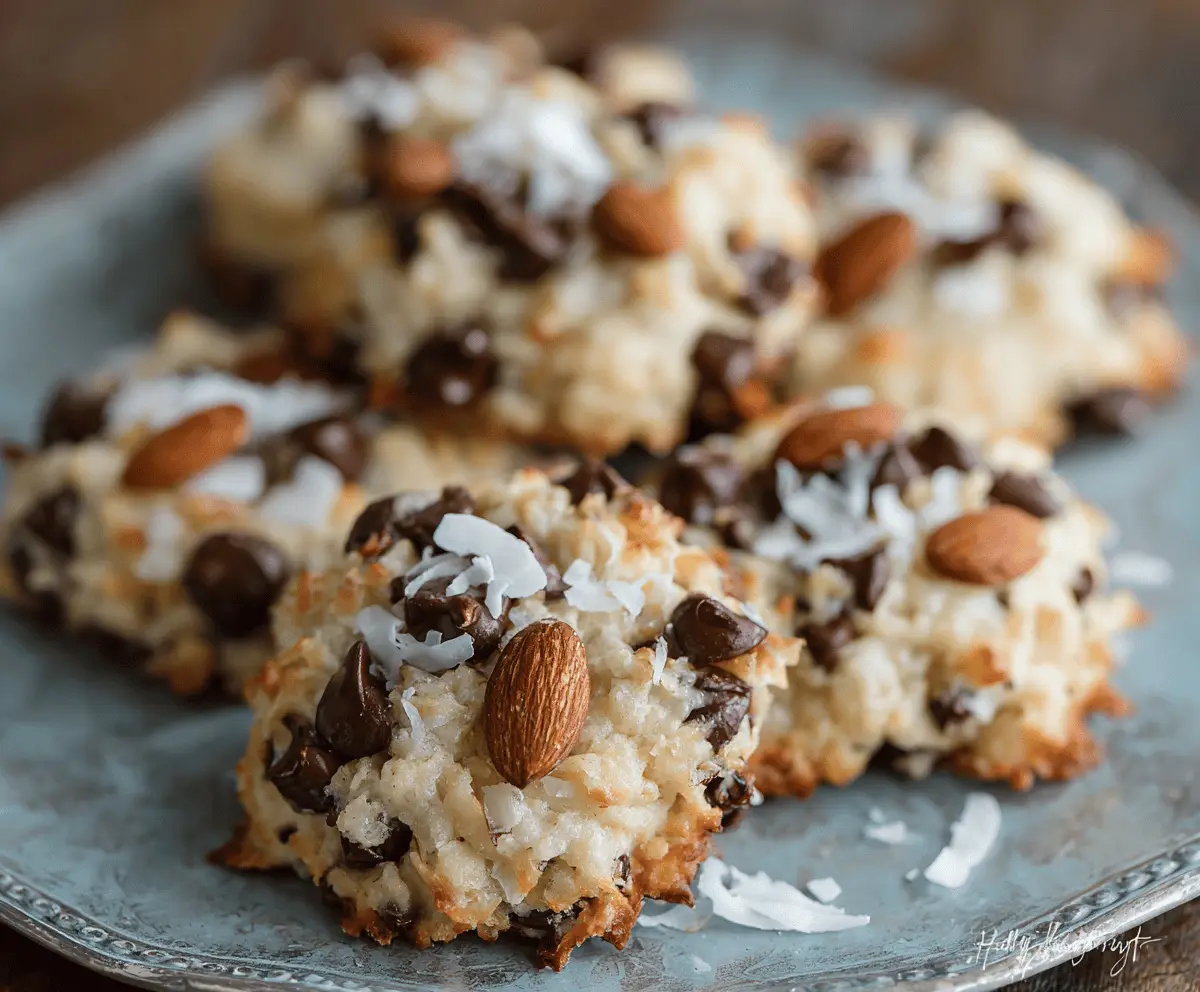 Easy Small Batch Almond Joy Cookies Recipe