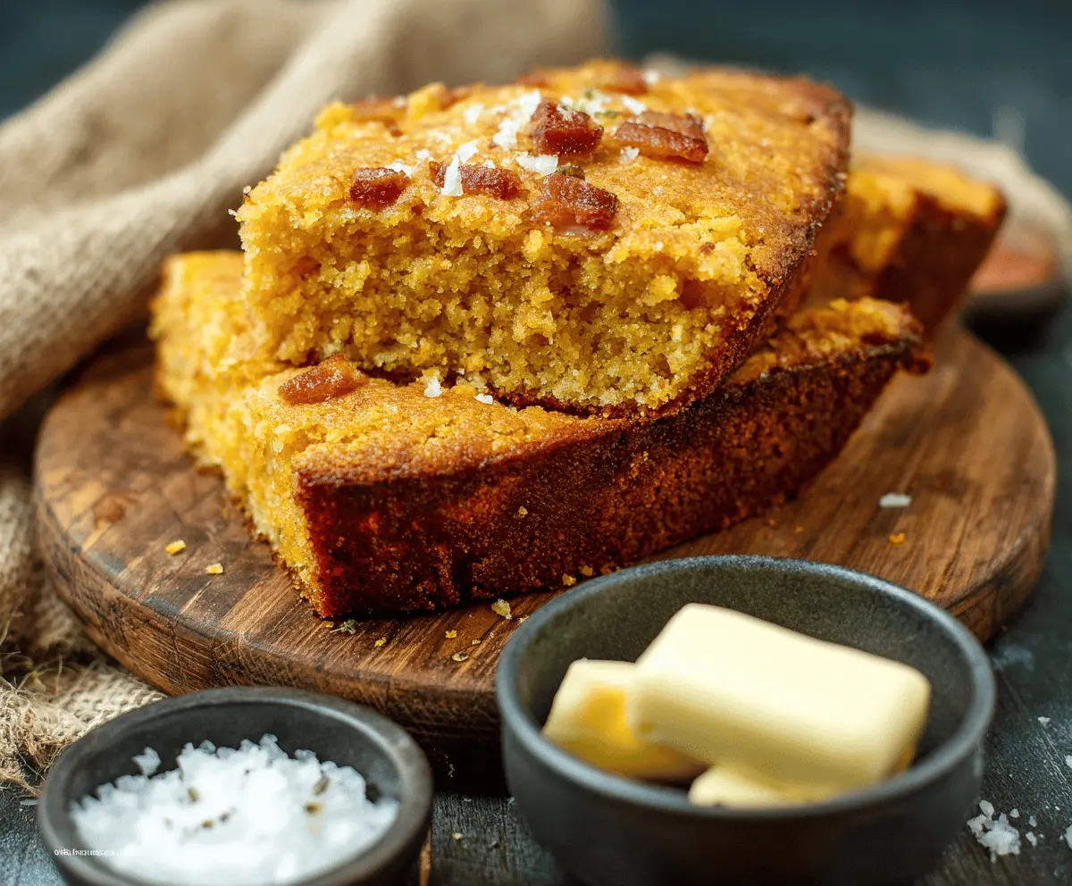 Homemade Crackling Cornbread