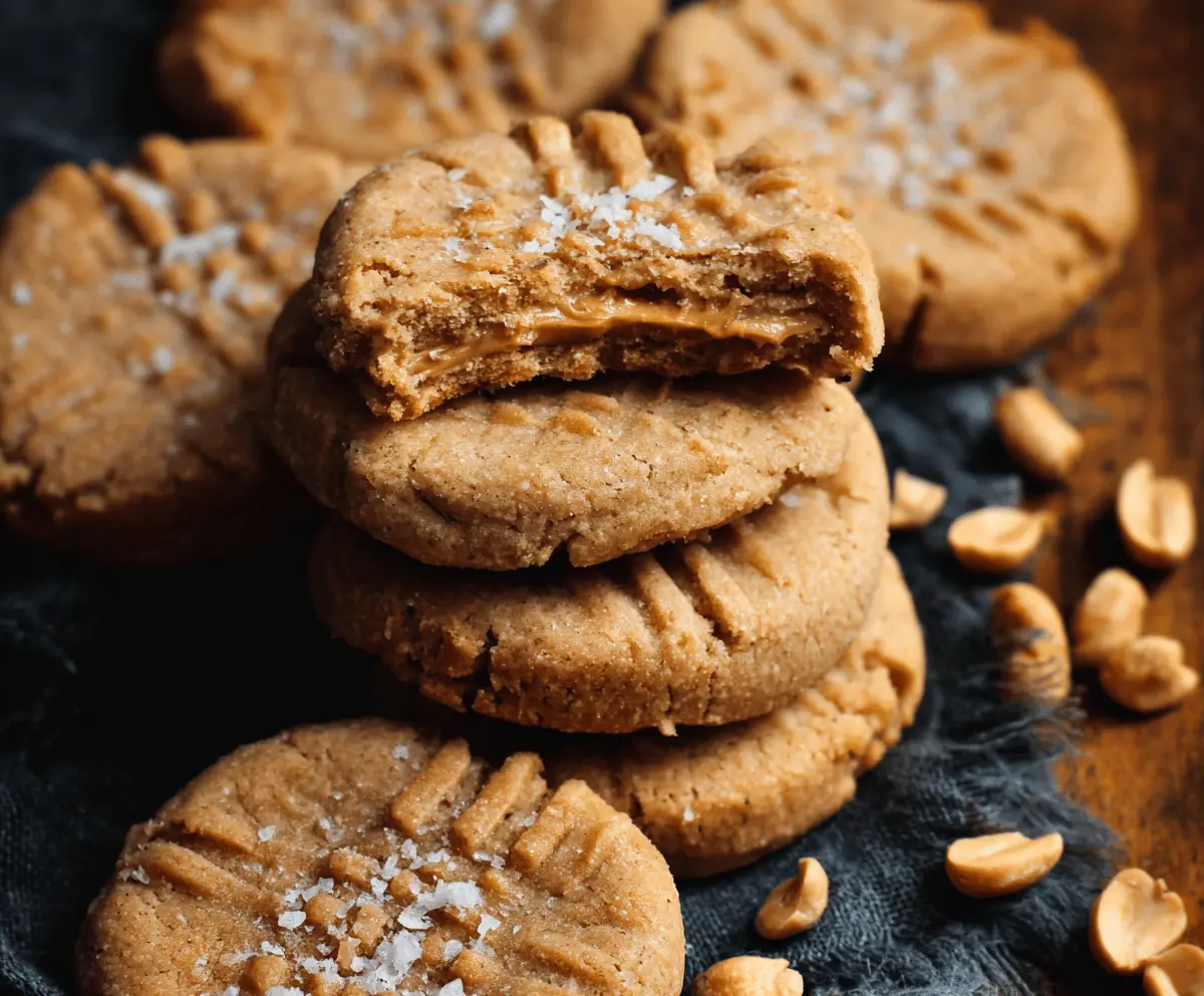 no-chill peanut butter cookies