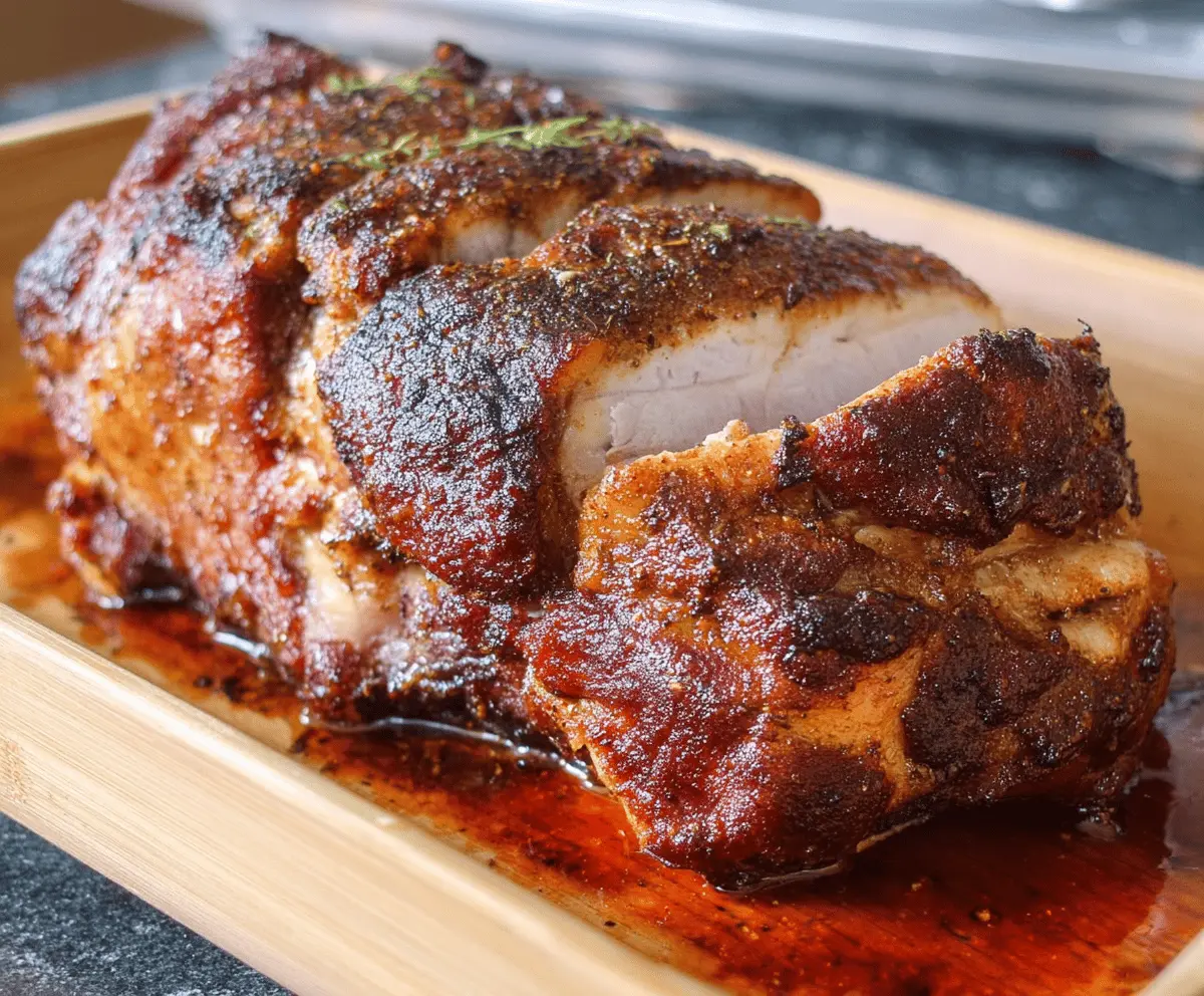 Oven Roasted Pork Butt
