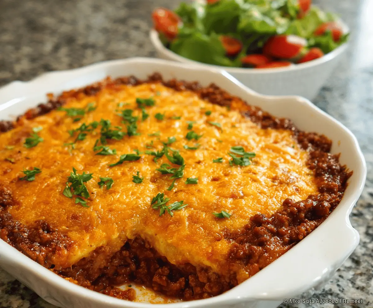Sloppy Joe Casserole
