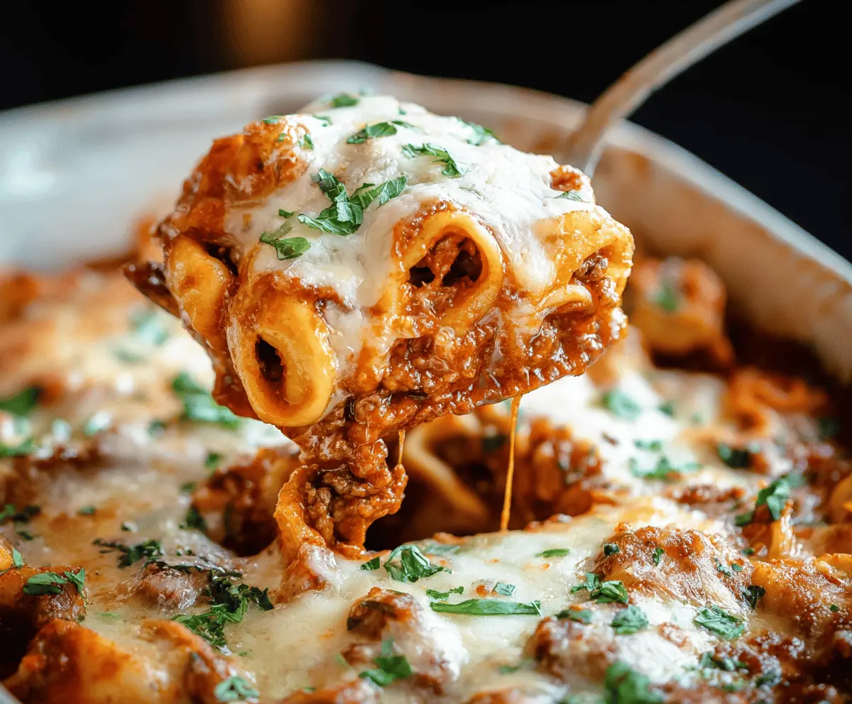 Baked Tortellini Lasagna 