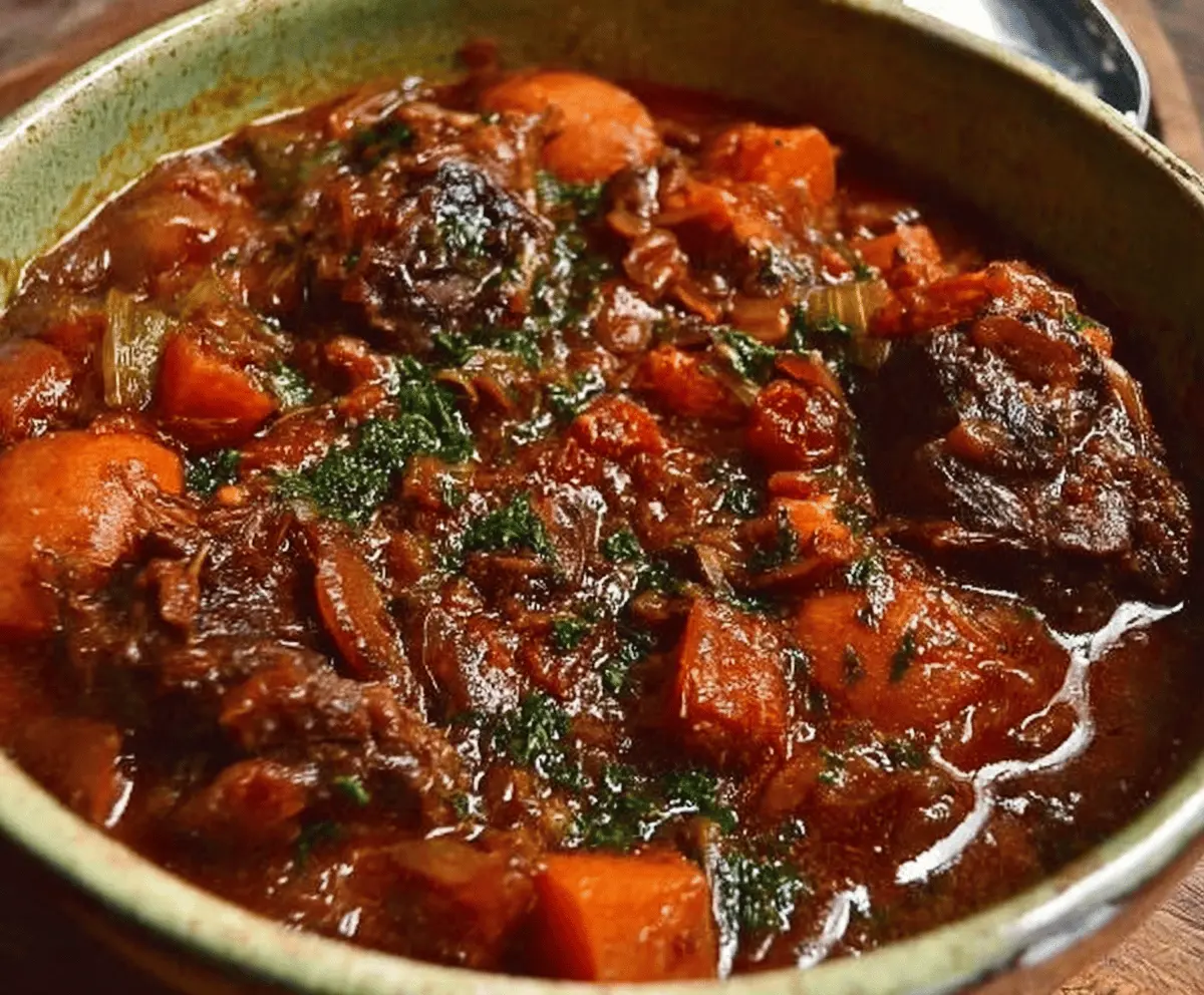 Becky’s Favorite Oxtail Stew