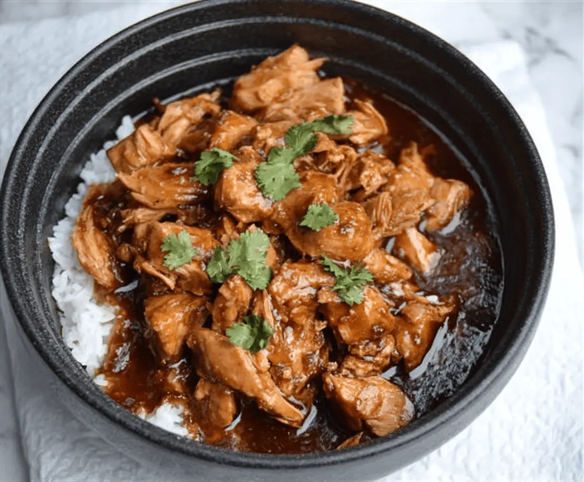 Crock Pot Bourbon Chicken Recipe