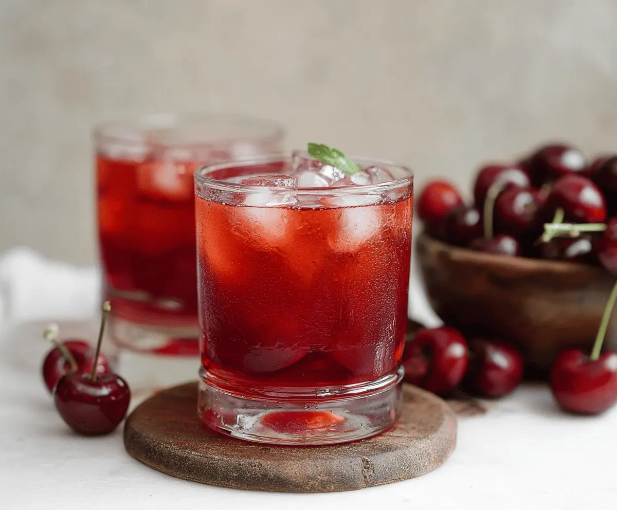 Refreshing Cherry Iced Tea Recipe