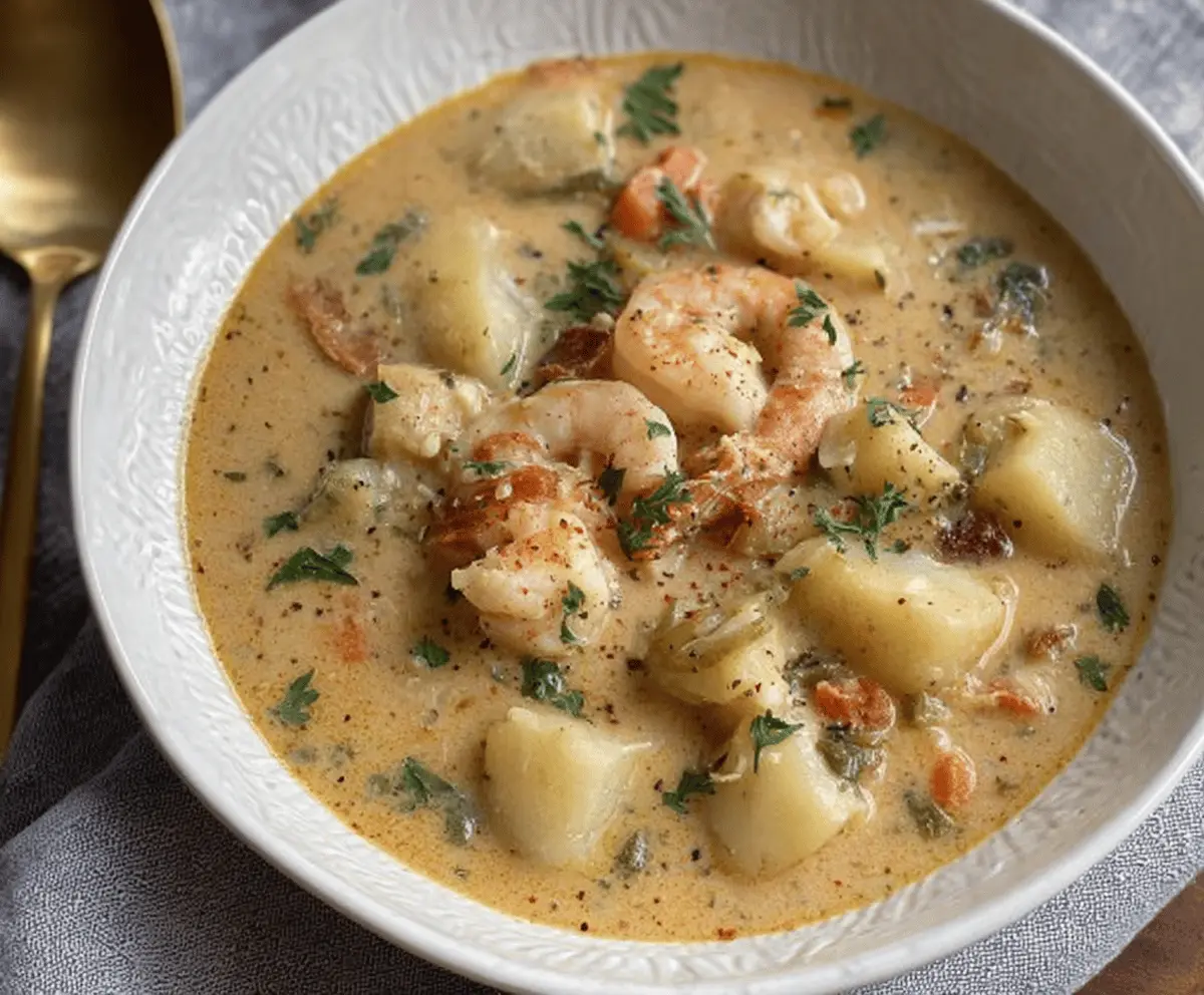 Shrimp & Potato Chowder